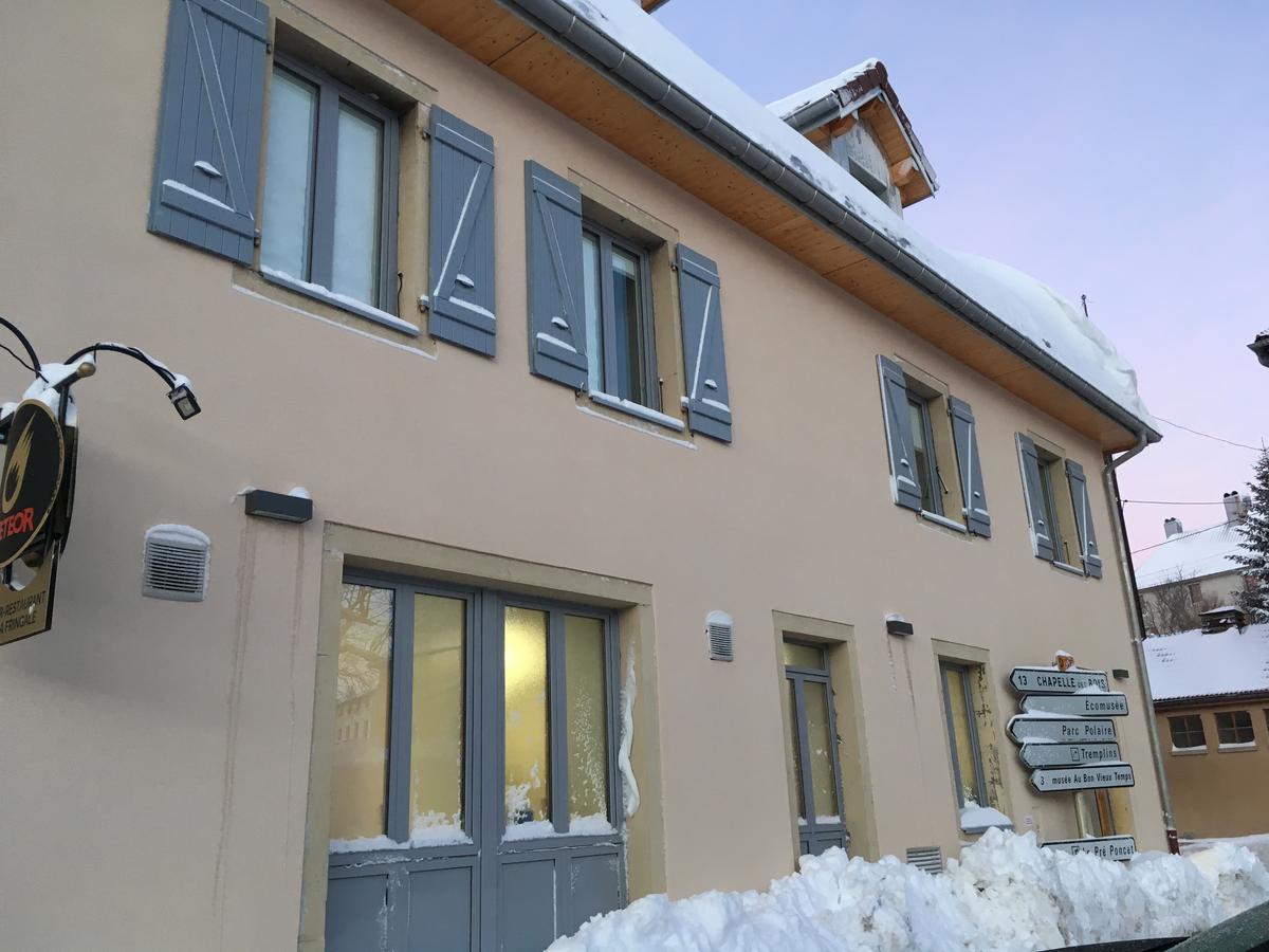 La Chaux Neuve Hotel Les Tremplins מראה חיצוני תמונה