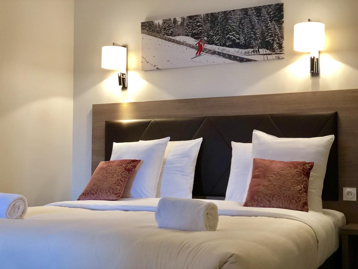 La Chaux Neuve Hotel Les Tremplins מראה חיצוני תמונה