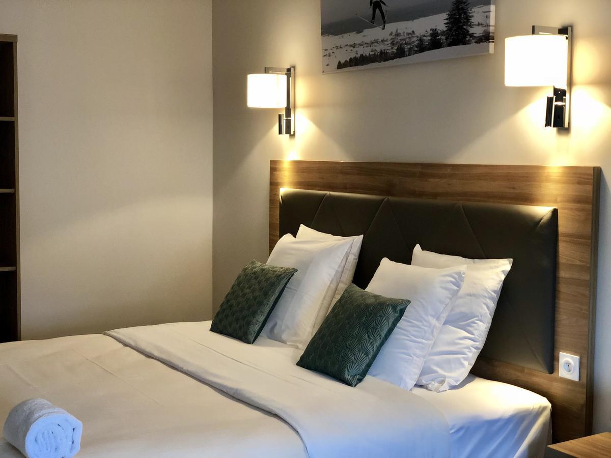 La Chaux Neuve Hotel Les Tremplins מראה חיצוני תמונה