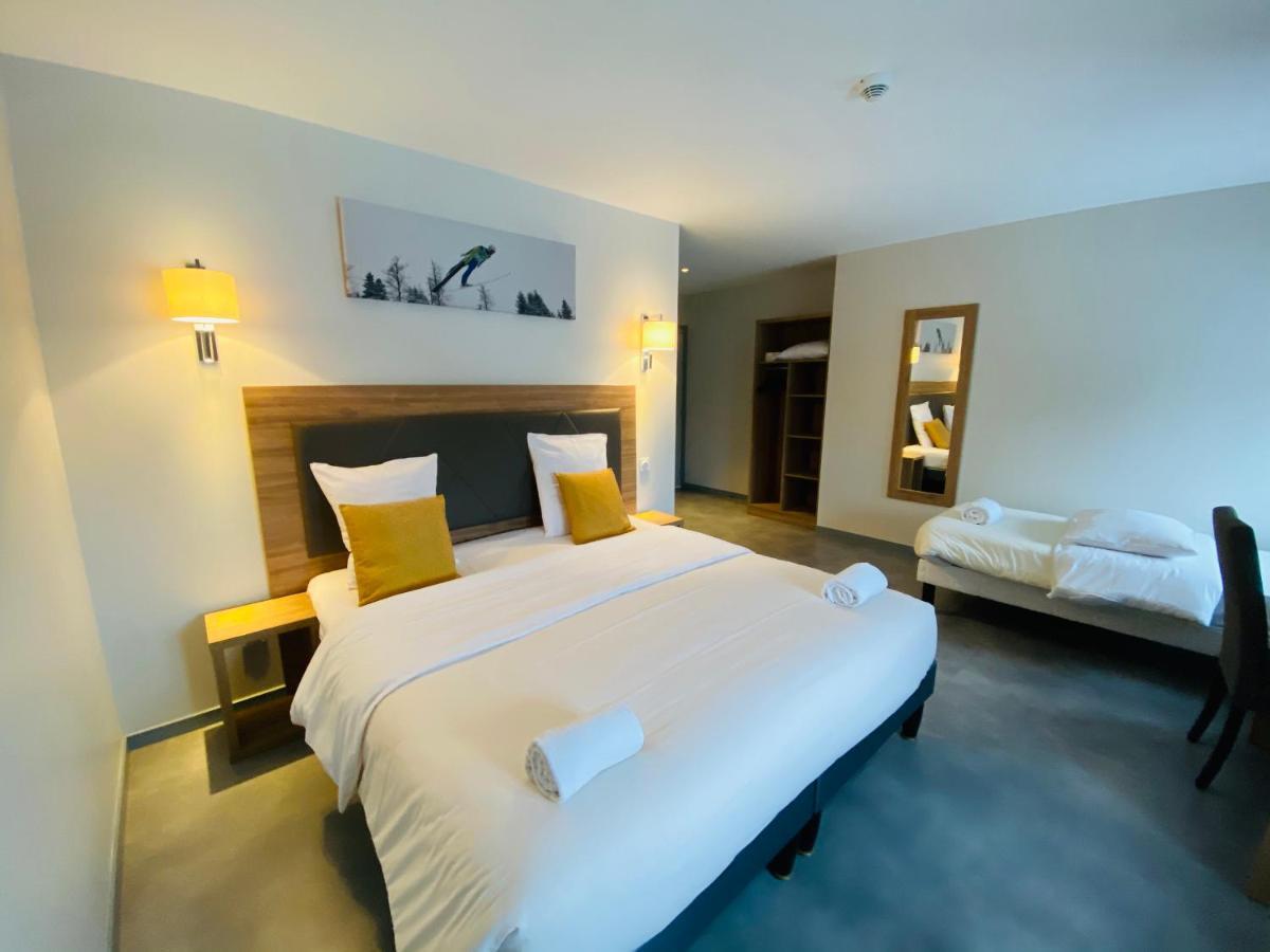 La Chaux Neuve Hotel Les Tremplins מראה חיצוני תמונה